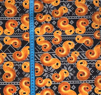 JUL - Lussebullar, Mörkbrun - Mössa