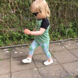 Leggings/Capribyxa - Eget tygval