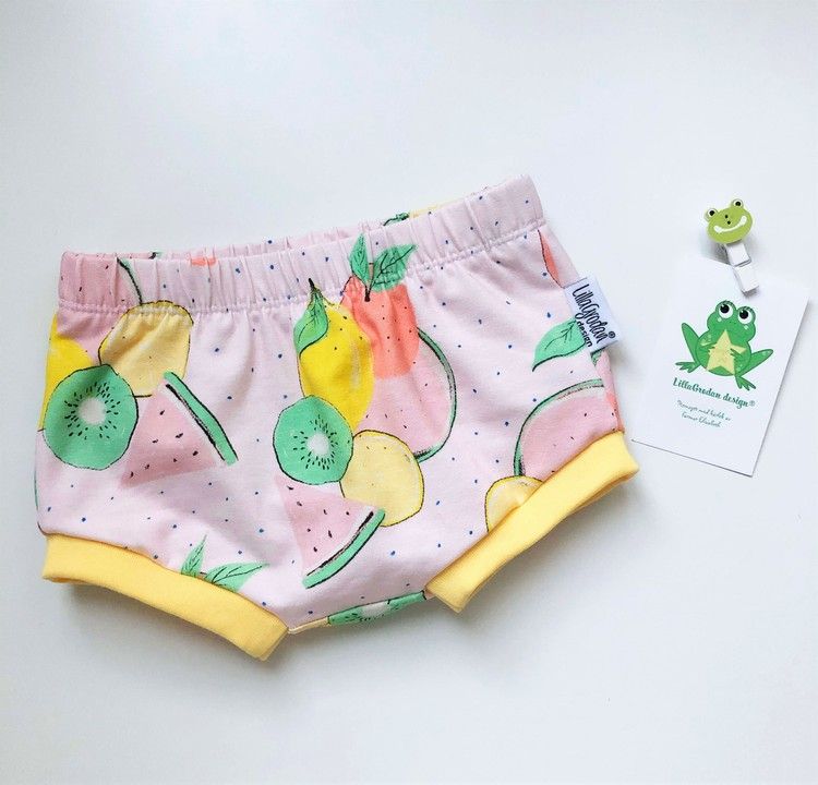 Bummies/Shortsbyxa, strl 74 - Frukter