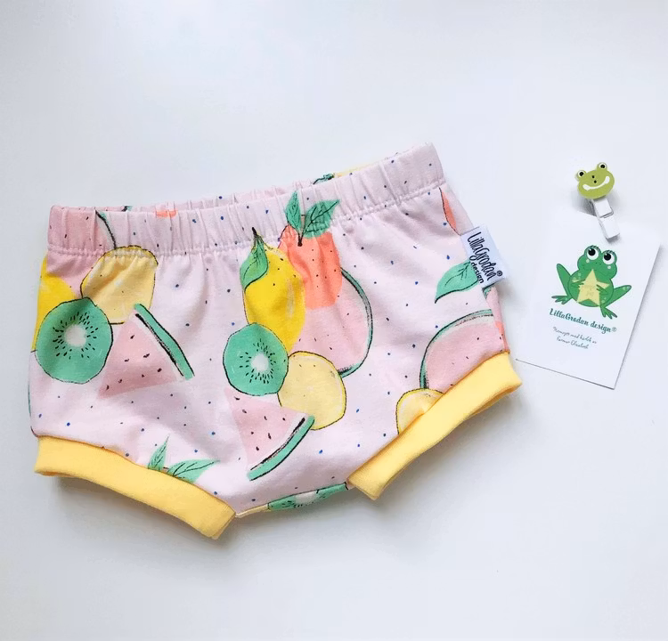 Bummies/Shortsbyxa, strl 74 - Frukter