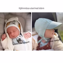 Hjälmmössa - Eget tygval