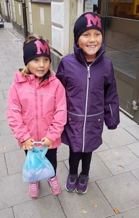 Pannband med Bokstav - Eget tygval