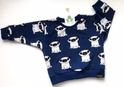 Tröja, Oversize - Eget tygval