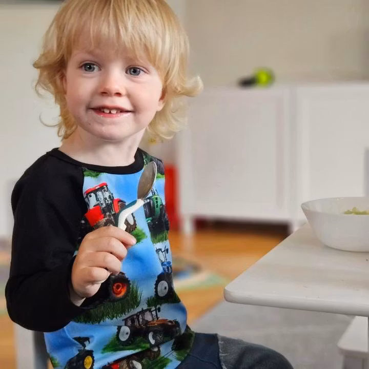 T-shirt raglan - livebild, exempelbild