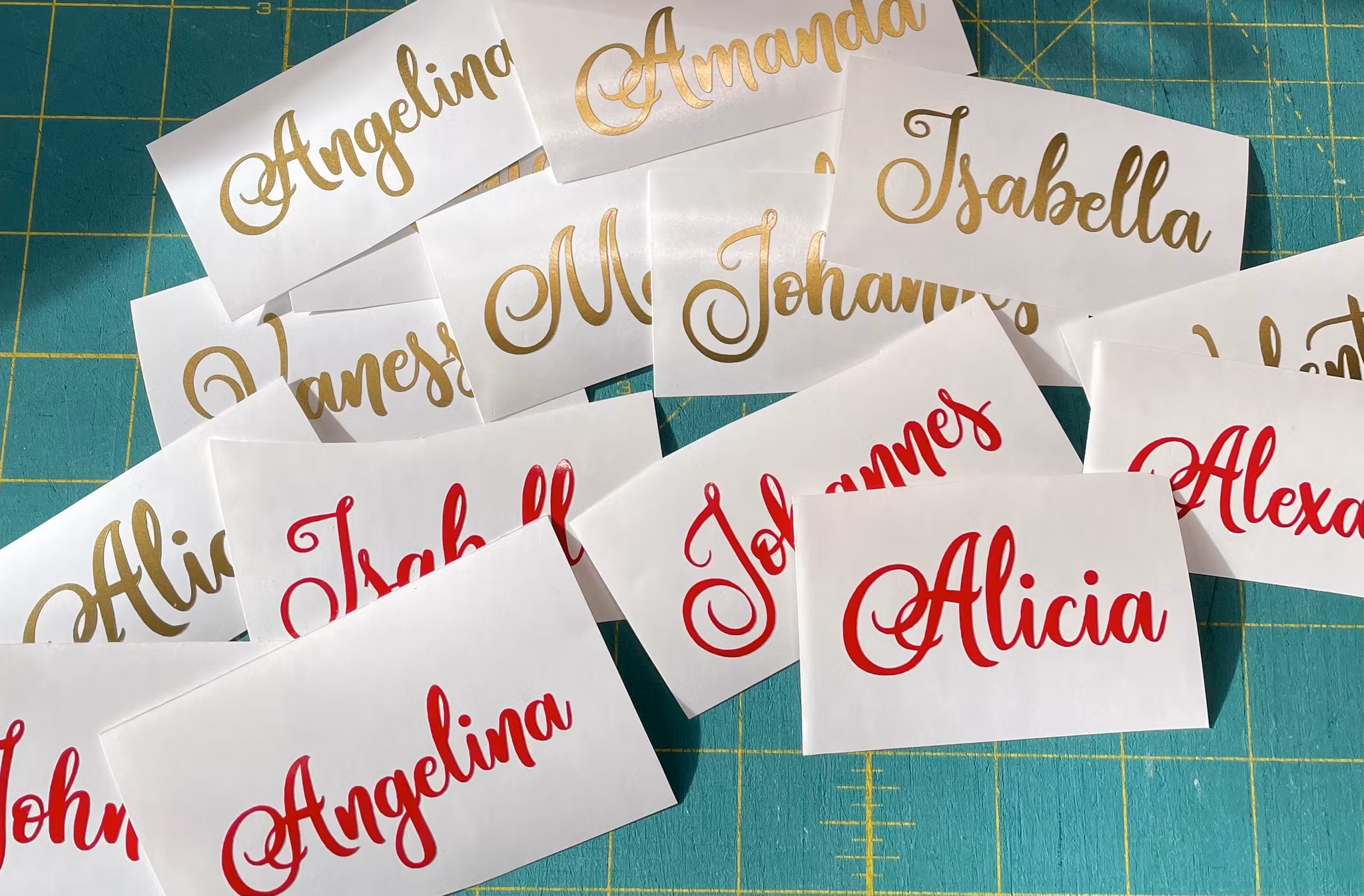 Namn/Ord till Julkula - Textdekal