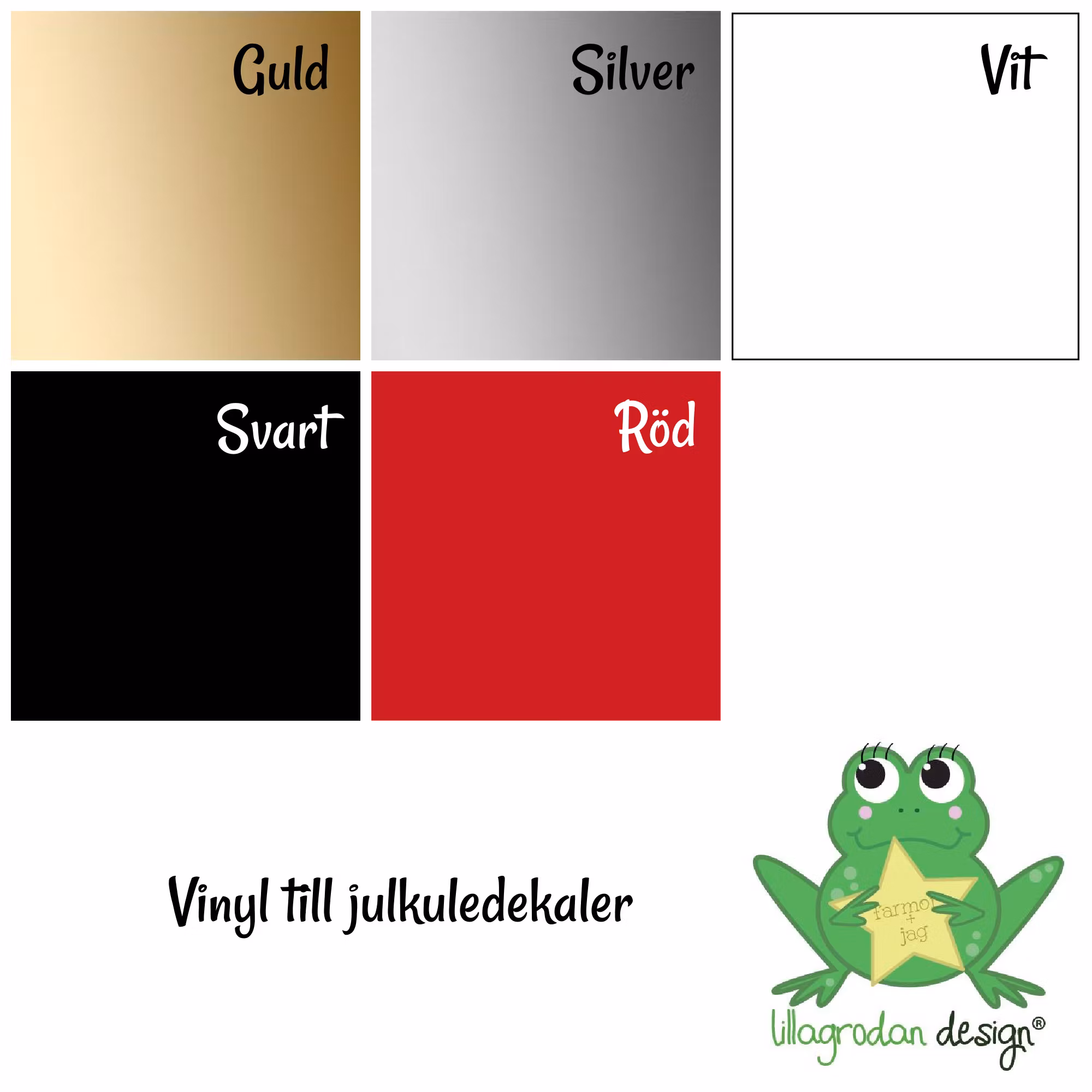 Vinyl Julkuledekaler