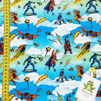 Superhjältar, Blå - Mössa