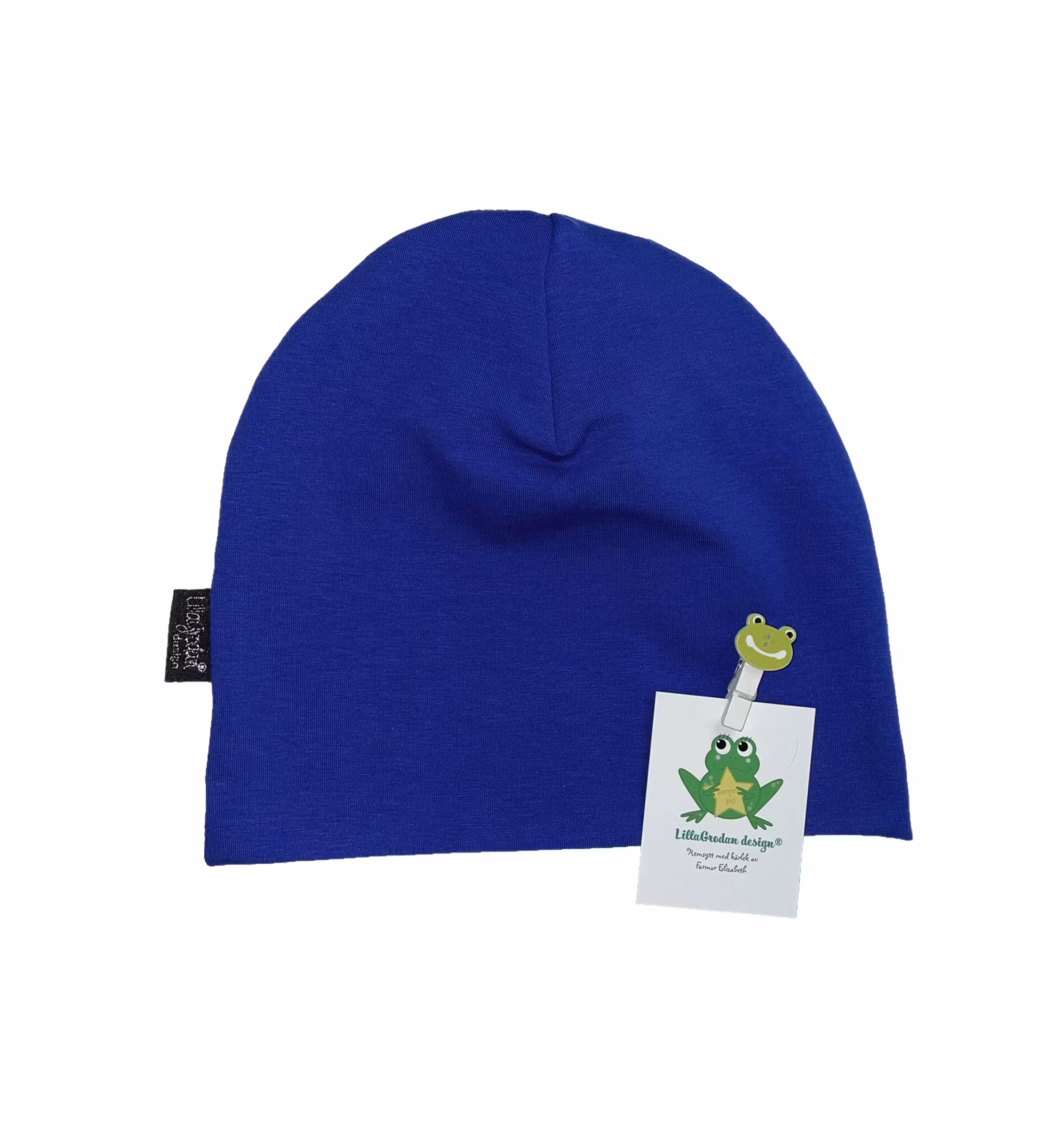 Enfärgat Kornblå - Mössa