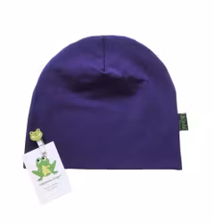 Enfärgat Mörklila - Mössa