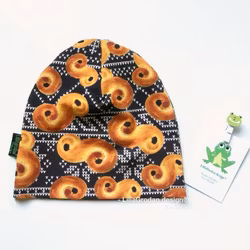 JUL - Lussebullar, Mörkbrun - Mössa