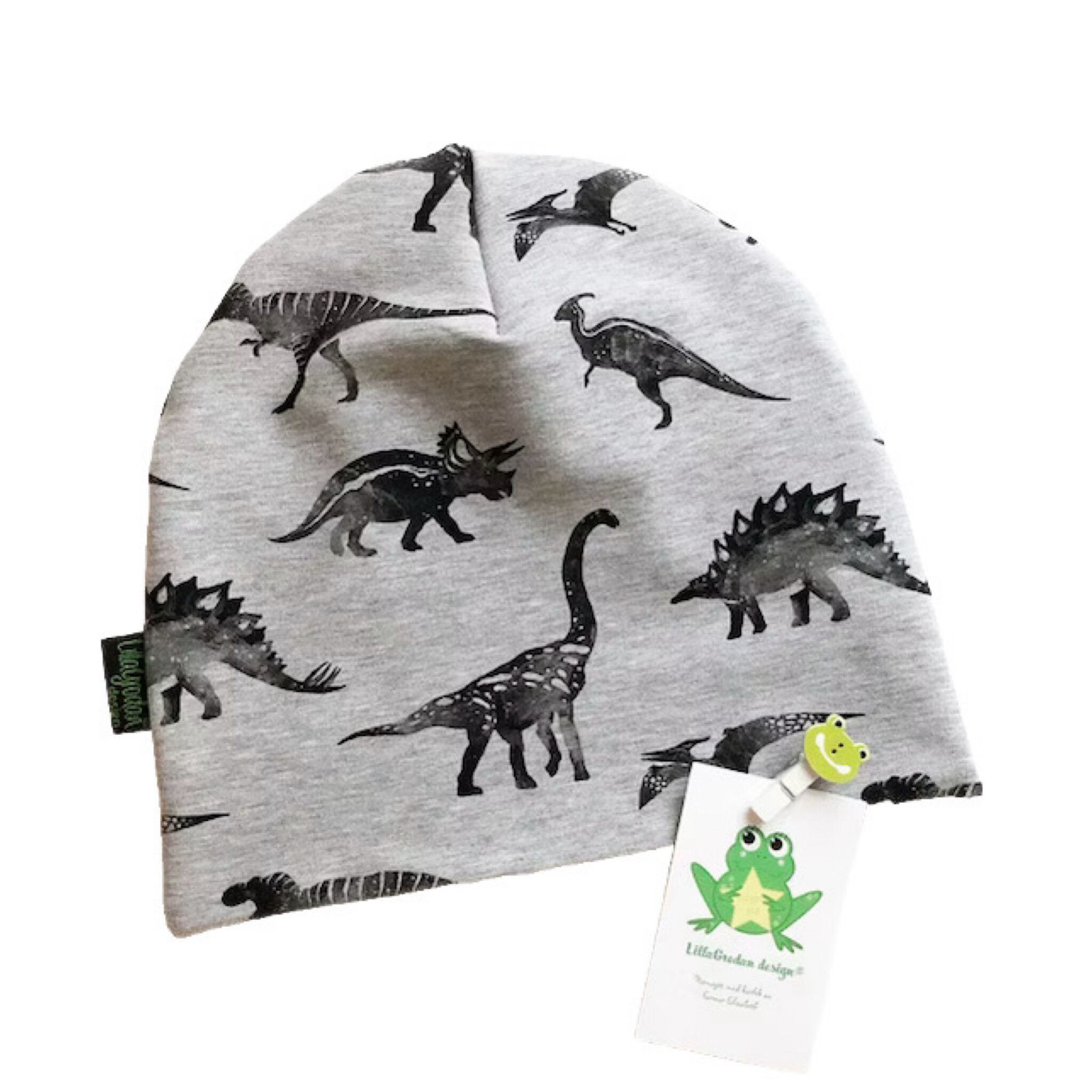 Dinos, Gråmelerad - Mössa, collegetrikå