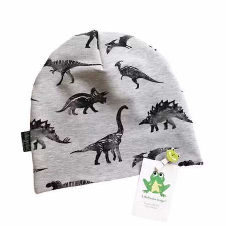 baggymössa - Dinos Gråmelerad #M626-C