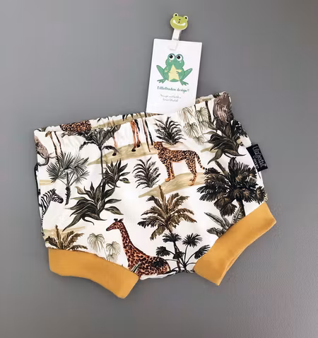 Bummies/Shortsbyxa strl 80, tyg Savannen - FyndHörnan