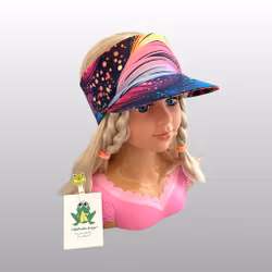 Peps/Pannband med skärm - Eget tygval