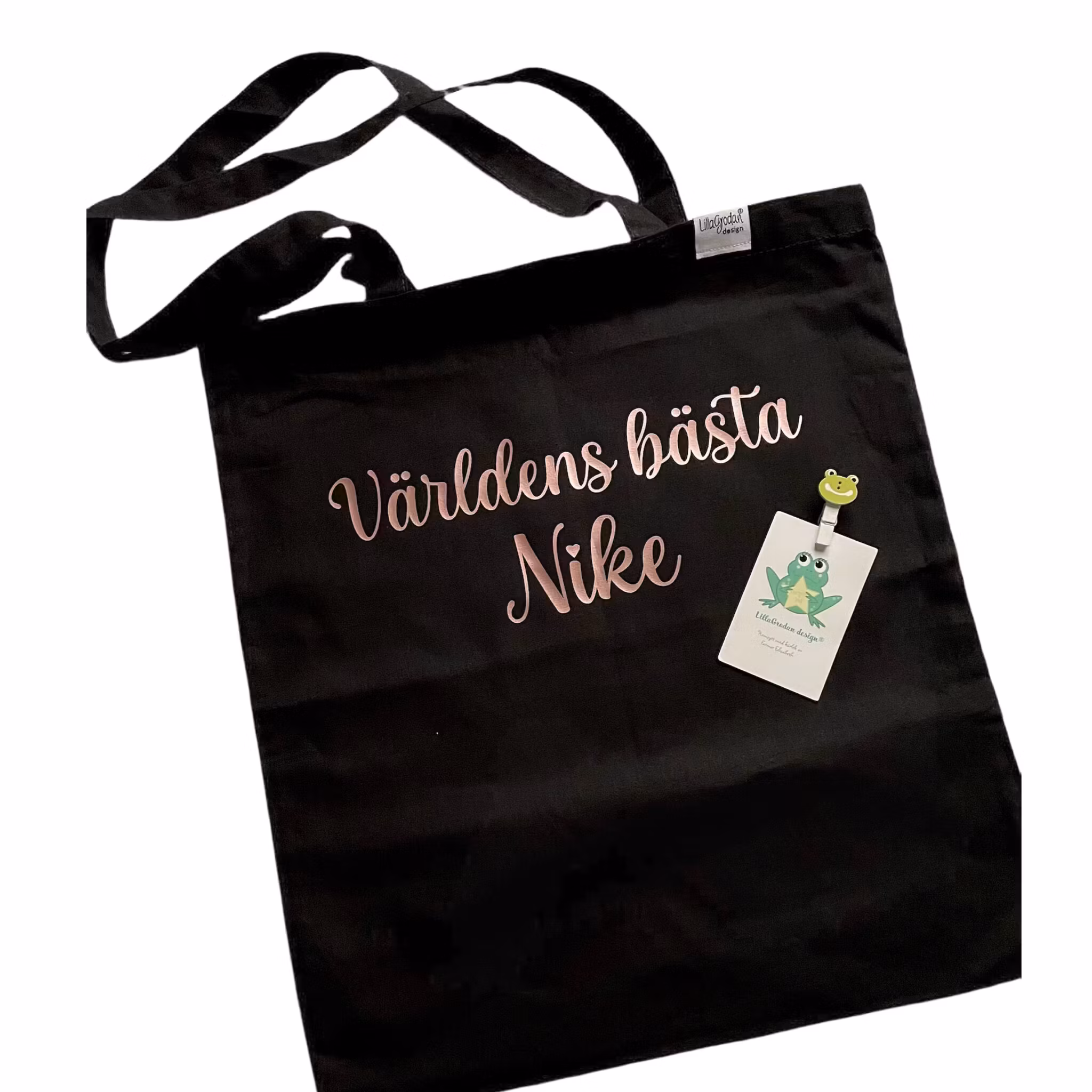 Tygkasse - "Världens bästa..." - Valfritt namn