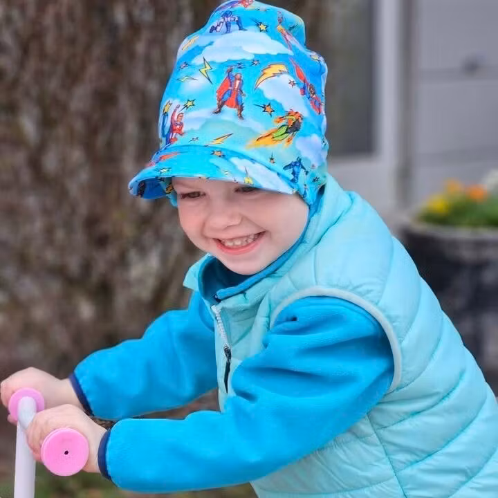 Meps, tyg Superhjältar