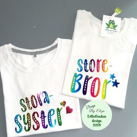 T-shirt - Storebror/Storasyster
