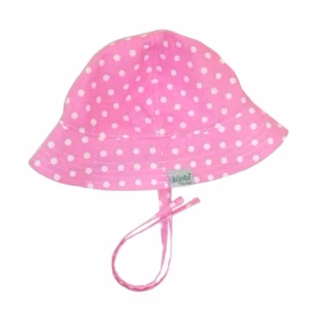 Solhatt med Prickar, Rosa #S9
