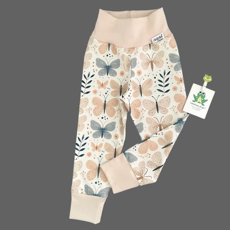 Joggingbyxa Fjärilar, strl 74 - Uppsytt