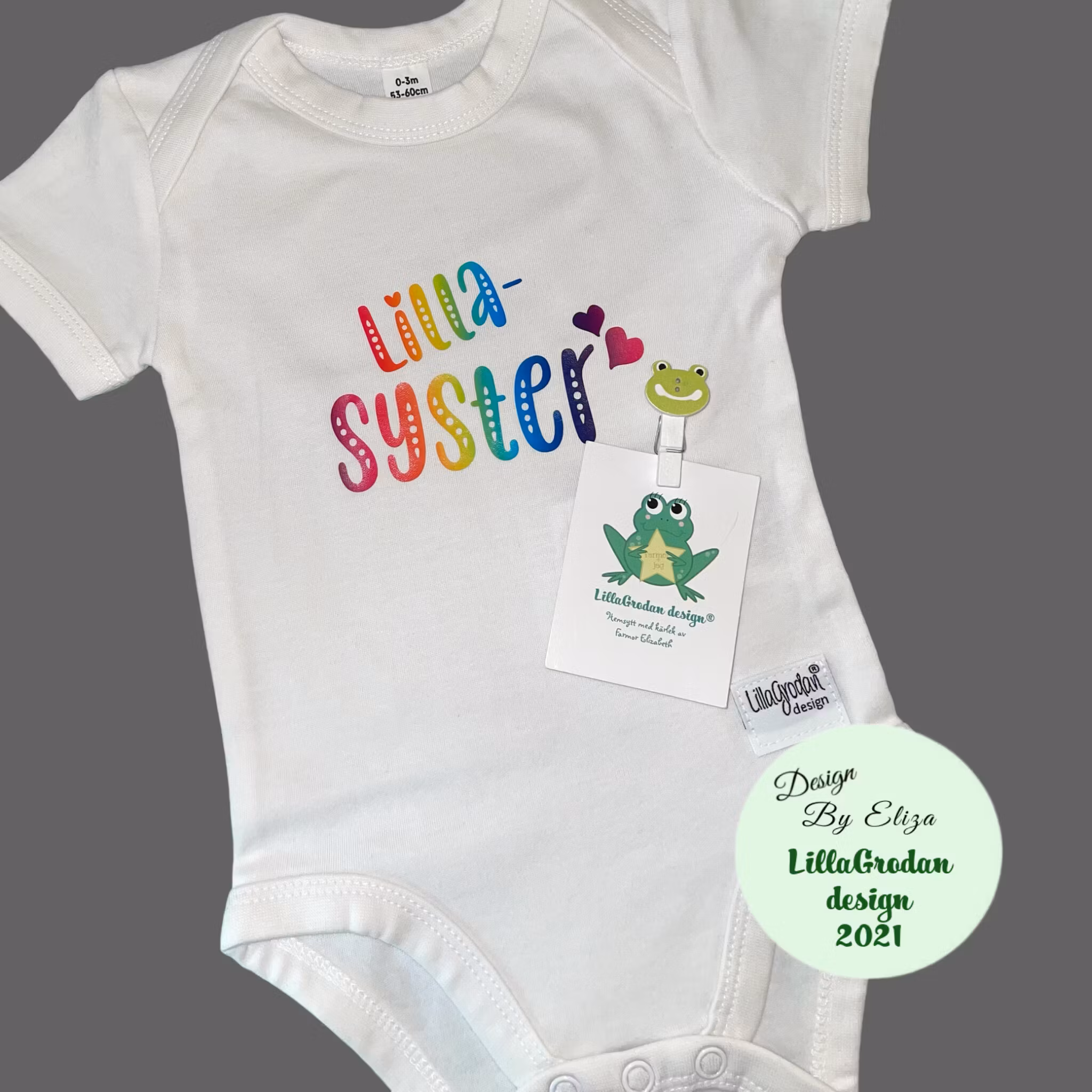 Body lillasyster m hjärtan, Regnbågsränder