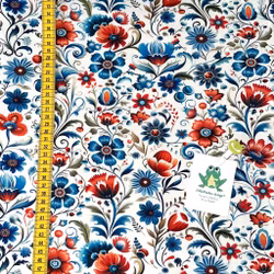 Allmogeblommor, Vit - Mössa