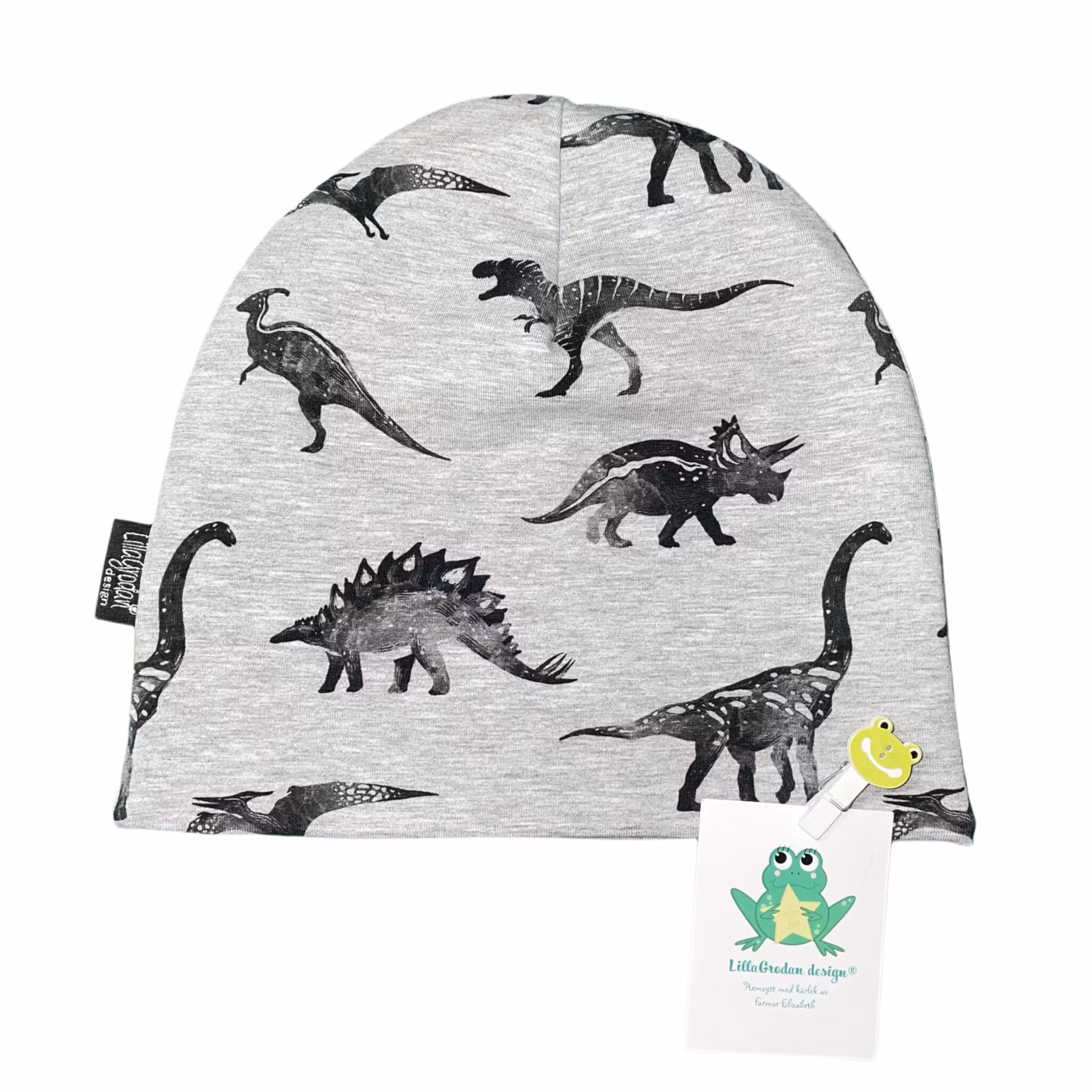 Dinos, Gråmelerad - Mössa, collegetrikå