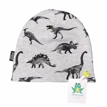 Dinos, Gråmelerad - Mössa, collegetrikå