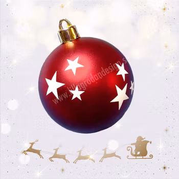 Stjärnor till Julkulor, 18-pack