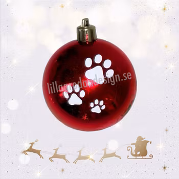 Tassavtryck till Julkulor, 12-pack