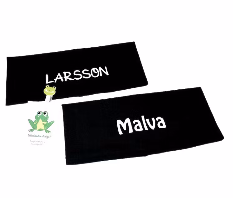 Pannband med Namn/Ord - Eget tygval