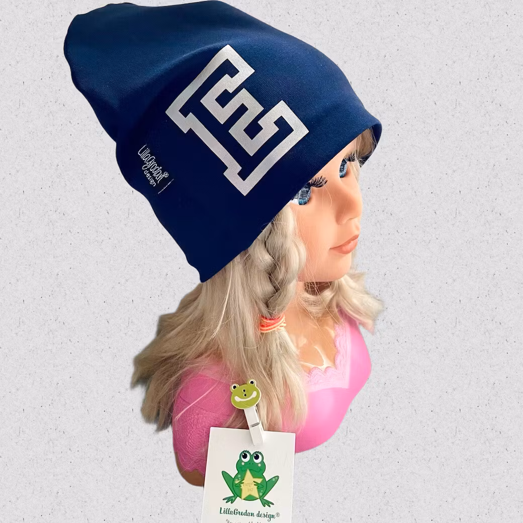 Bokstavsmössa - Eget tygval