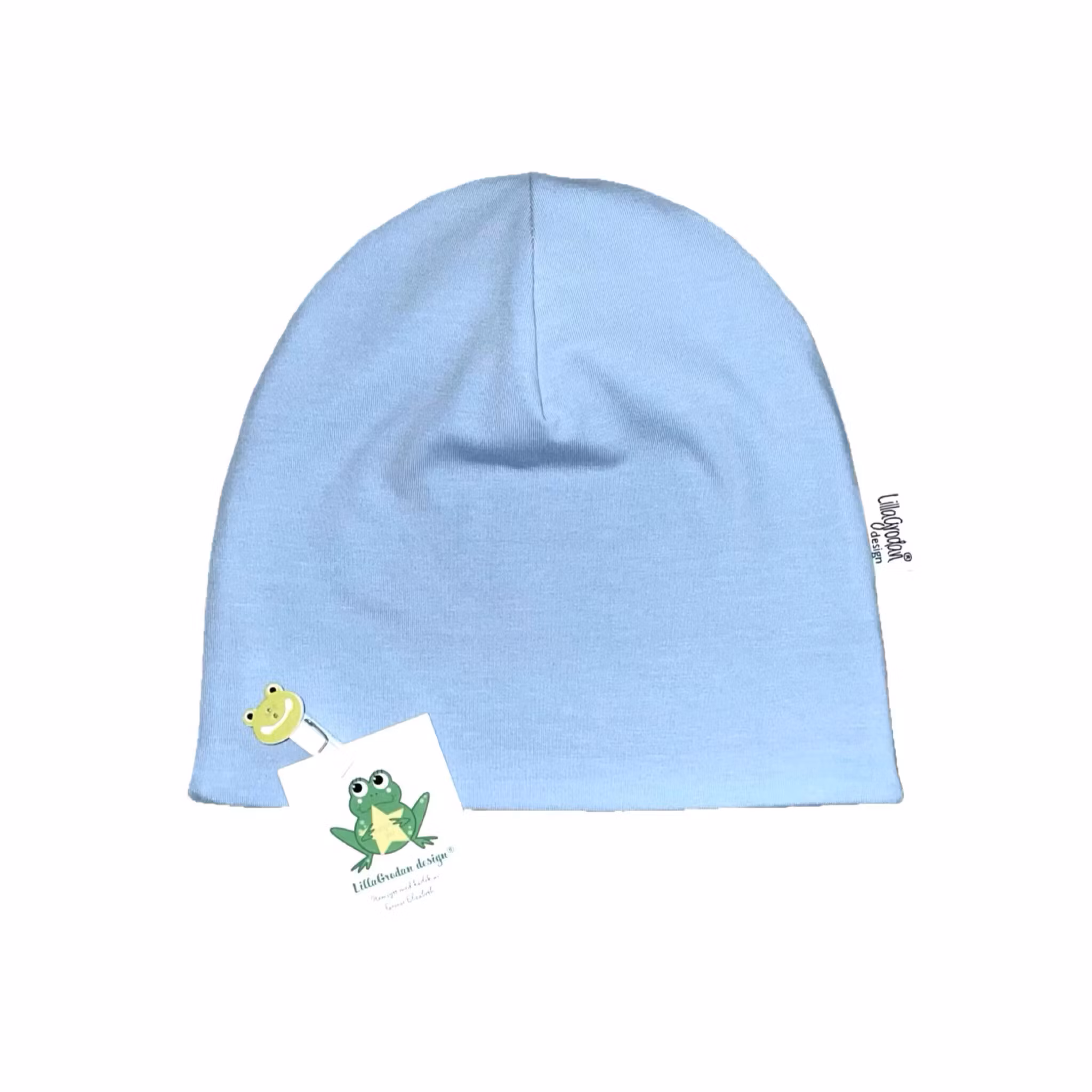 Enfärgat Ljusblå - Mössa