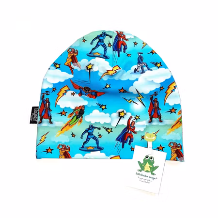 Superhjältar, Blå - Mössa