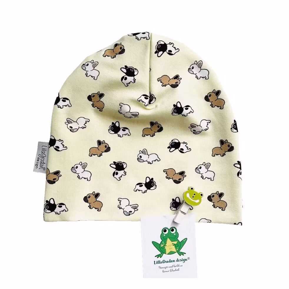 Fransk Bulldog, Ljusgul - Mössa