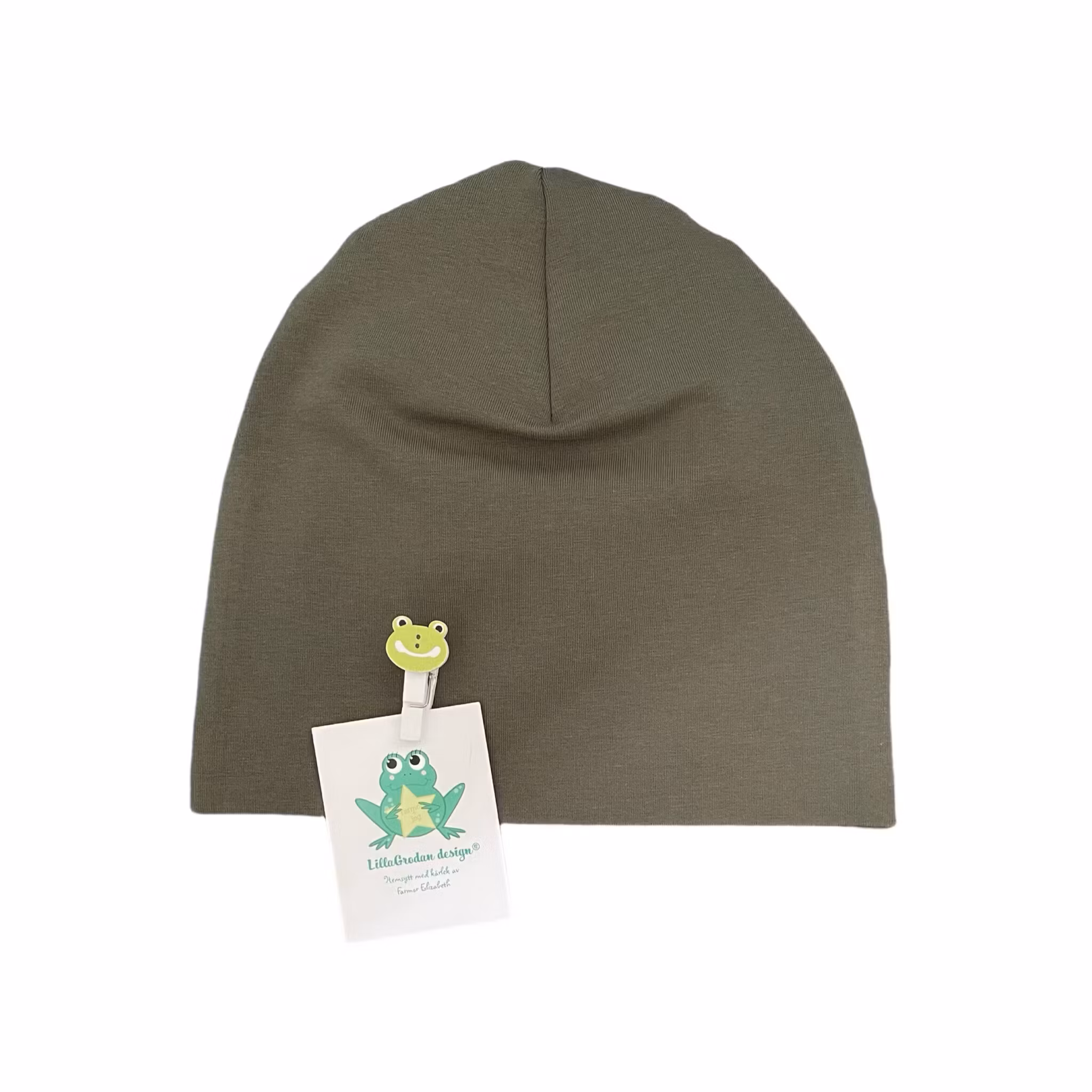 Enfärgat Armygrön - Mössa