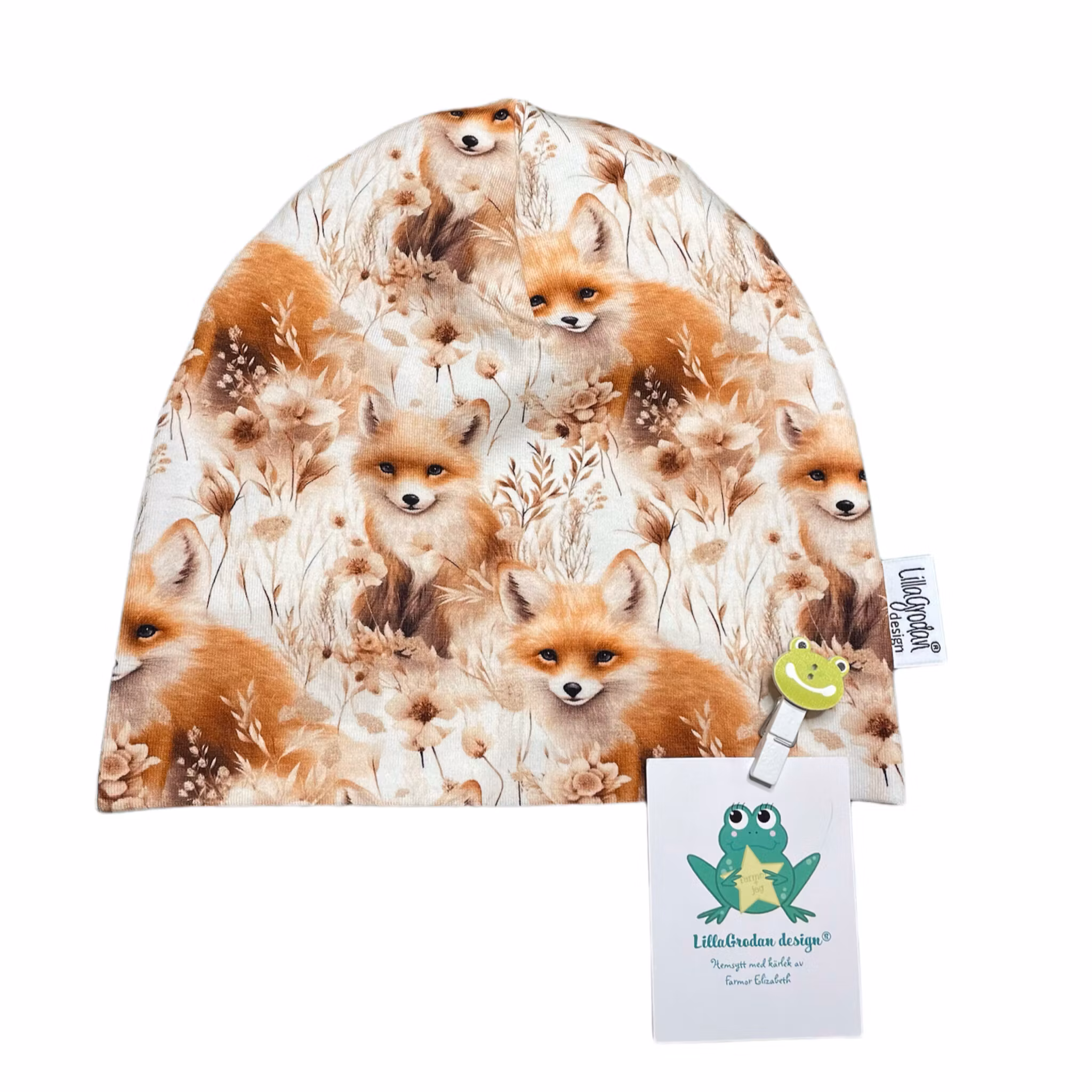 Baggymössa - Rävar, Creme #702