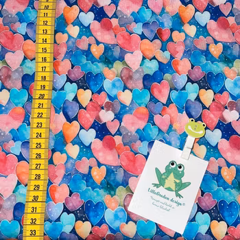 Hjärtan, Pastell  - Mössa