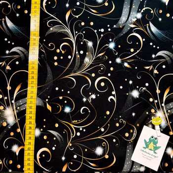 Elegans, Svart/Guld - Mössa