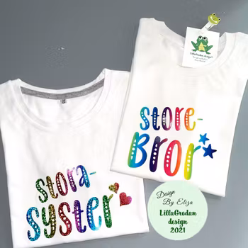 T-shirt - Storebror/Storasyster