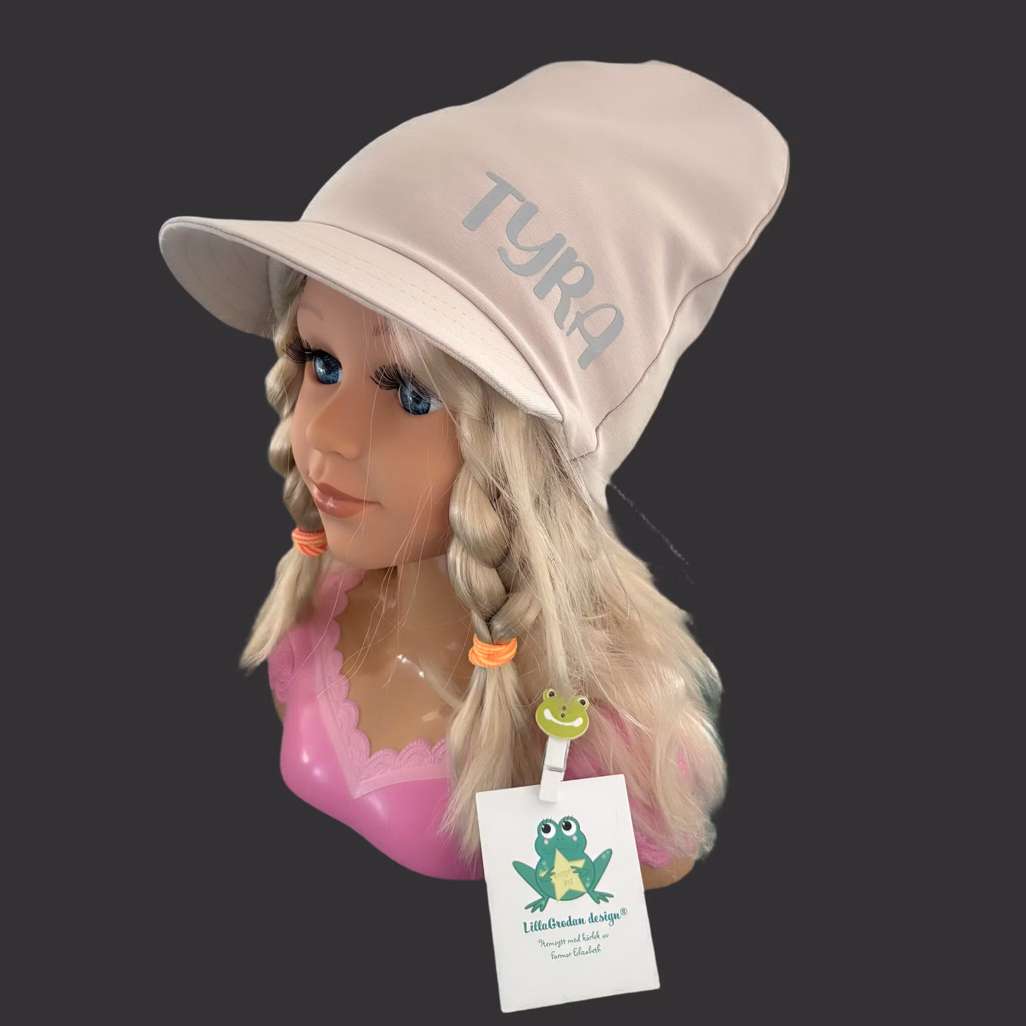 Namnmössa - Eget tygval