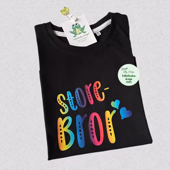 T-shirt Storebror, strl 116 (5-6år)
