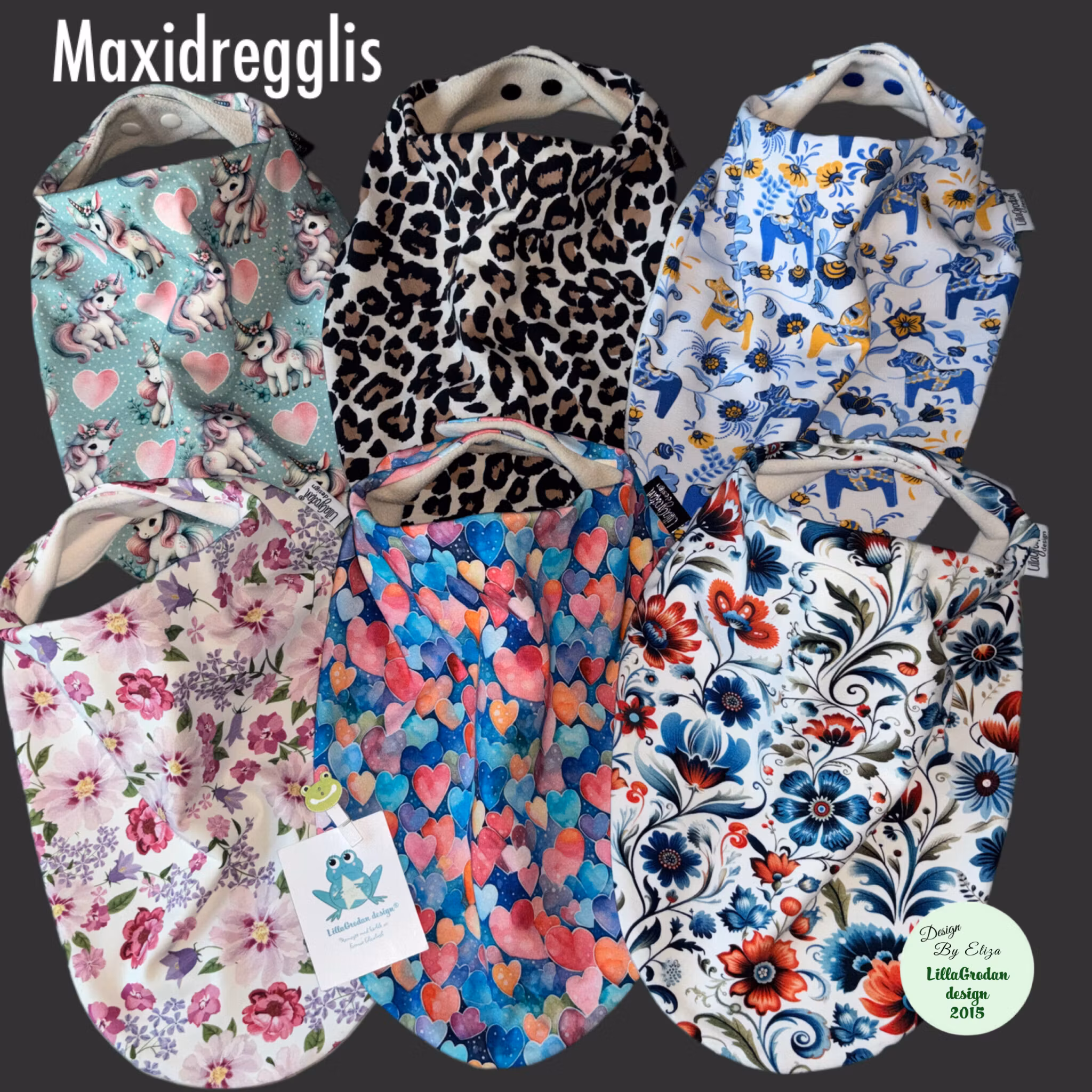 Maxidregglis - Eget tygval
