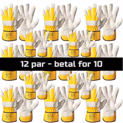 Arbeidshanske av oksespaltskinn - 102.9500