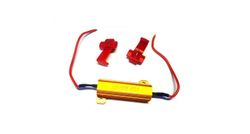 Motstand for LED-lamper 12og 24volt. Flere typer