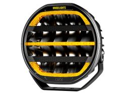OZZ XR2 9" LED fjernlys Hvit/svart