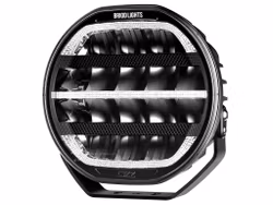 OZZ XR2 9" LED fjernlys Hvit/svart