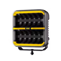 OZZ SQR 9" ekstralys - Sort/hvit hus