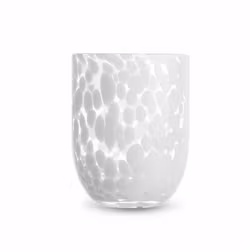 Glas ”Messy” vit Byon