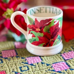 Porslinsmugg Emma Bridgewater Pointsettia