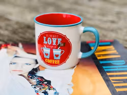 Kaffemugg retro ”LENA”